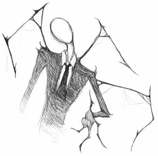 Easy Slender Man Drawings - Фото база