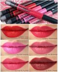 Maybelline Color Blur Matte Lip Pencils: Review and Swatches