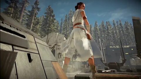 Giantess Rey on Endor - YouTube