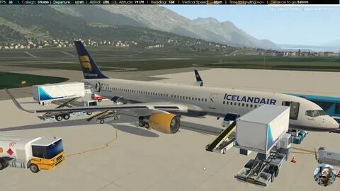 Boeing 757 - 200 Flight Factor X-Plane 11 From LOWI to LEBL 