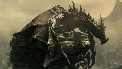 A sad Alduin at Skyrim Nexus - Mods and Community