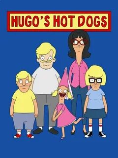 Hugo's Hot Dogs Art Print by Wizz Kid Society6 Bobs burgers 