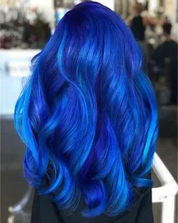 PRAVANA on Instagram: "what a HUE is that BLUE! 💙 💙 💙 @hairb