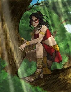 Female Sun Warrior by KaiYamagata on deviantART Avatar chara