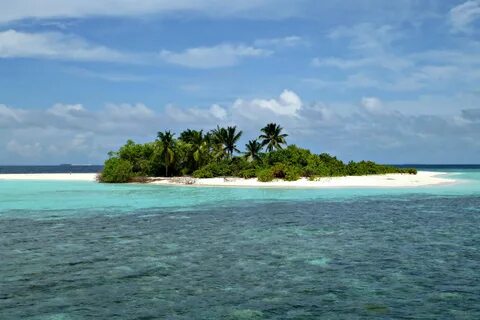How about having your own desert island in Maldives for a da