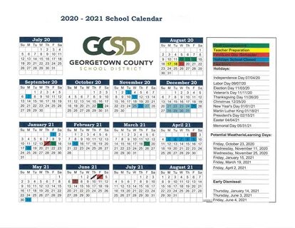 Berkeley County Sc School District Calendar Printable Calend