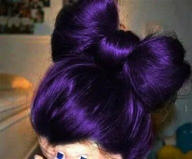 Contact Support Dark purple hair, Dark purple hair color, Br