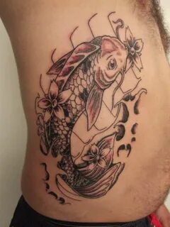 koi carp ribs tattoo