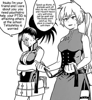 Momo confronts Itsuka My Hero Academia Know Your Meme