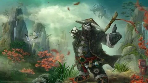 Kung-Fu Panda illustration World of Warcraft World of Warcra