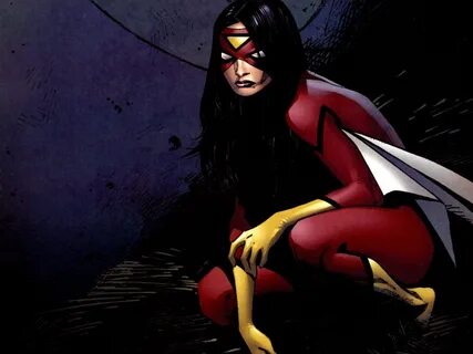 Superheroine-Reloaded: Spider-Woman Wallpapers