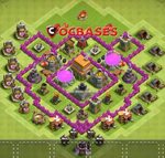 Clash Of Clans Village Layout Level 6