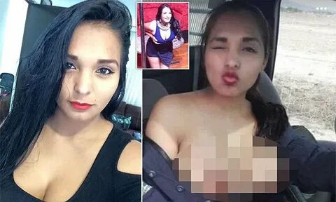 Mexican policewoman sacked for taking topless 'selfie' in un