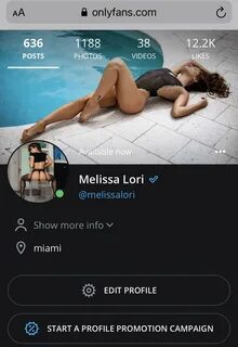 Melissa Lori na Twitterze: "Not gonna be on OnlyFans much lo