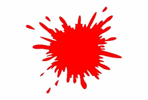 Drops Clipart Red Paint Paint Splat - Clip Art Library
