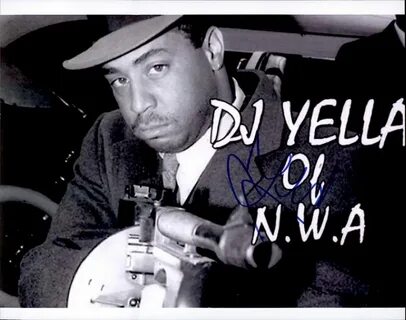 Dj Yella of N.W.A. signed AUTHENTIC 8x10 Free Ship The Autog