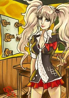 Dangan Ronpa Junko Enoshima - Floss Papers