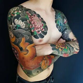 Татуировки в стиле Япония (59 фото)