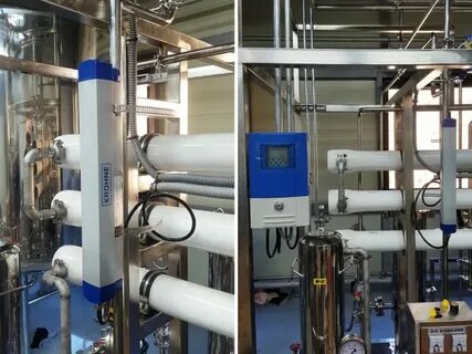 Clamp-on flow measurement of Water for Injection (WFI) КРОНЕ