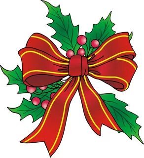 Christmas Bow Clip Art Christmas clipart free, Christmas art