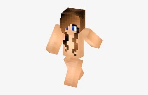 Brown Hair Base Skin - Brown Minecraft Skins PNG Image Trans