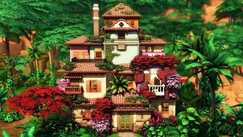 CASA MADRIGAL - FILME ENCANTO (DISNEY) SEM CP - The Sims 4 S