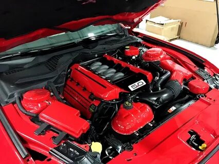 2015-2017 Mustang Painted Complete Engine Package - RPIDesig