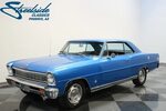 1966 Chevrolet Nova SS 64797 Miles Marina Blue Coupe 327 CI 