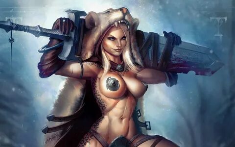 Warrior girl - картинки