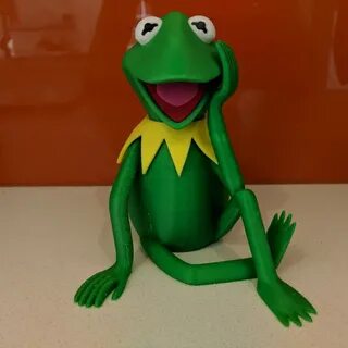 3D Print of Kermit the Frog by Tubbers