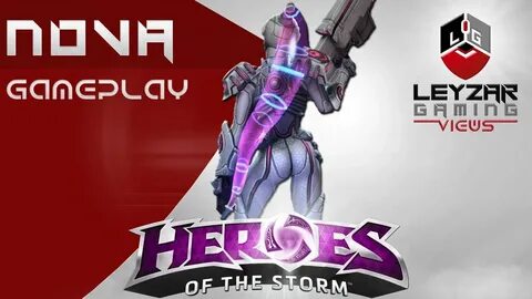 Heroes of the Storm (Gameplay) - Nova W Build (HotS Nova Gam