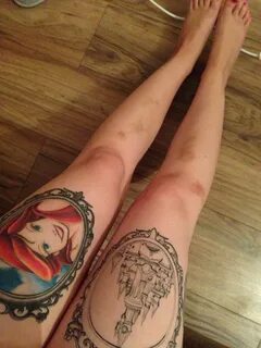 Thigh Tattoo Disney Disney tattoos, Thigh tattoos women, Tat