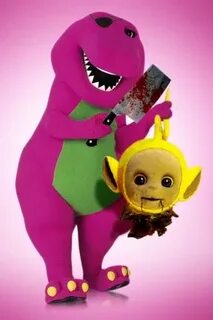 Scary Teletubbies And Barney - Фото база