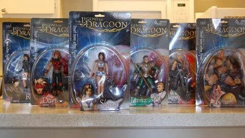 ENTIRE SET of The Legend of Dragoon action figures! Rare and