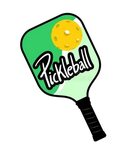 Pickleball Racket Stock Illustrations - 347 Pickleball Racke