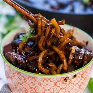 Bowl Me Over on Twitter: "Korean Black Bean Noodles Recipe -