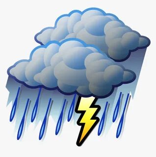 Stormy Weather Png - Heavy Rain Clipart, Transparent Png , T
