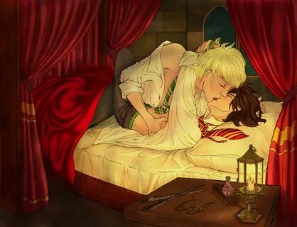 Kiss Me, My Beloved Enemy - Harry and Draco Fan Art (3340398