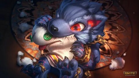 Smite God Fenrir Chompy Chibi Fenrir Lutador