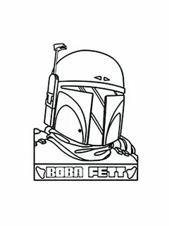 Boba Fett Coloring Pages - Best Coloring Pages For Kids Star