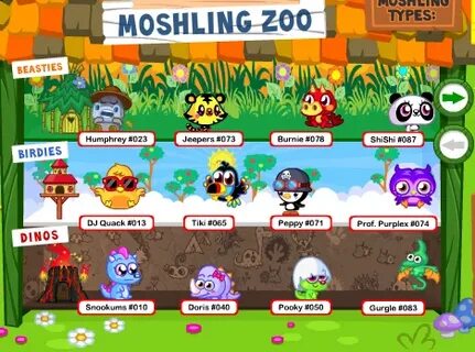 All About Moshlings Bubblebread101's Moshi Website