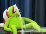Kermit Learns How To Spit GIF - Kermit Learns How To Spit - 