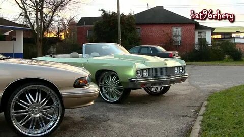 73 Caprice Donk Vert & 96 Bubble Caprice BOTH on Lexani 26's