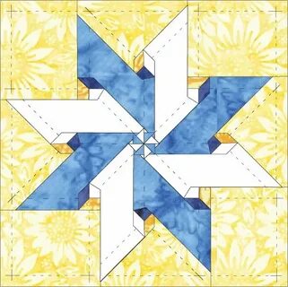 How to sew a LeMoyne Star quilt block Star quilt blocks, Sta