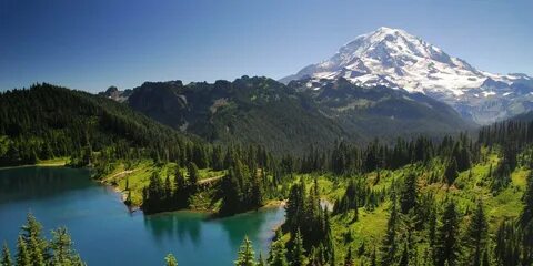 Mt Rainier Backgrounds - Wallpaper Cave