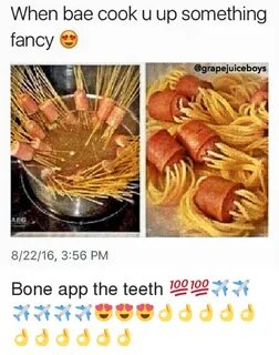 When bae cook u up something fancy Bone Apple Tea Bone apple