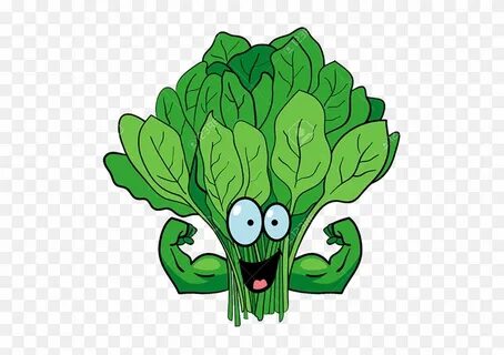 0 - Spinach Cartoon - Free Transparent PNG Clipart Images Do