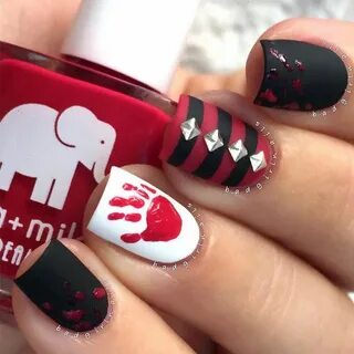 45 Sexy And Spooktacular Ideas For Halloween Nail Art To Sca