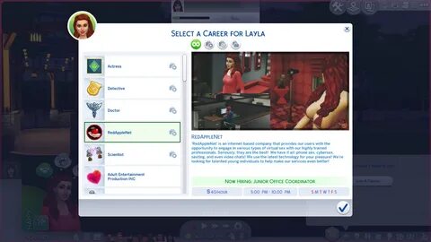 RedAppleNet 2.0.3a (04.08.2022) для The Sims 4 1.90 - Моды д