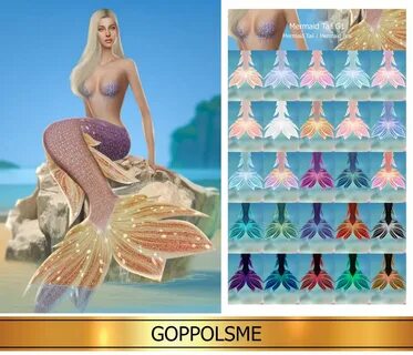 GOPPOLS Me - GPME-GOLD Mermaid Tail G1 ( Tail & Bra ) Downlo